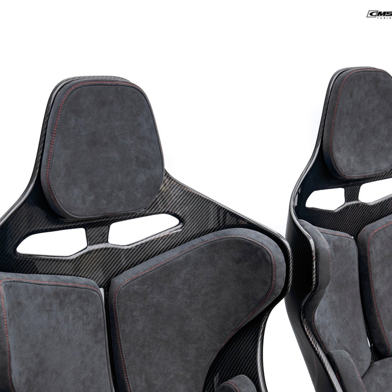 CMST Tuning Senna Style Seat for Nissan GTR R35 CBA DBA EBA 2008 - 2024 Dry Pre - preg Carbon Fiber Aftermarket Carbon Fiber Part / Bodykit - Robot Bodykits