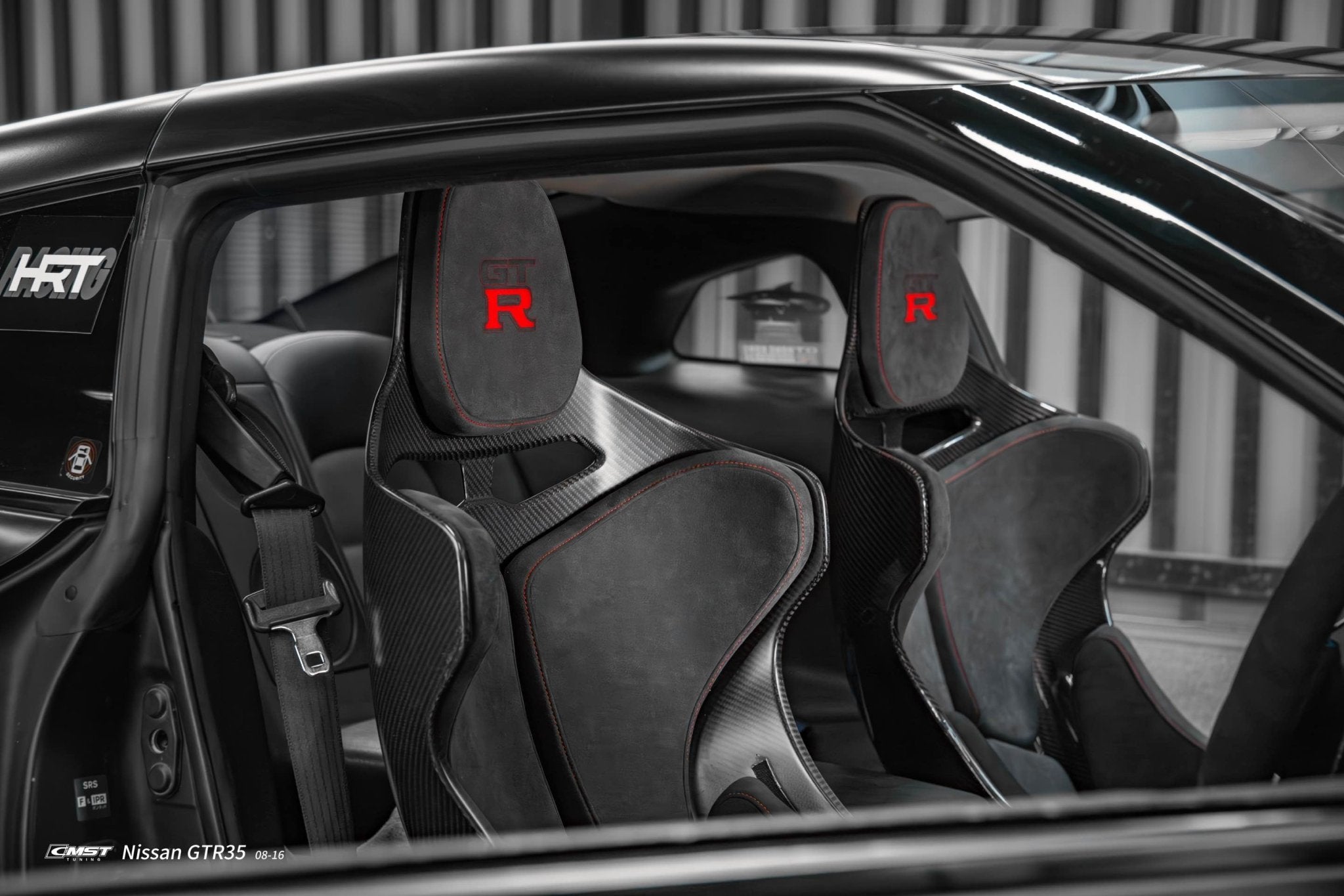 CMST Tuning Senna Style Seat for Nissan GTR R35 CBA DBA EBA 2008 - 2024 Dry Pre - preg Carbon Fiber Aftermarket Carbon Fiber Part / Bodykit - Robot Bodykits