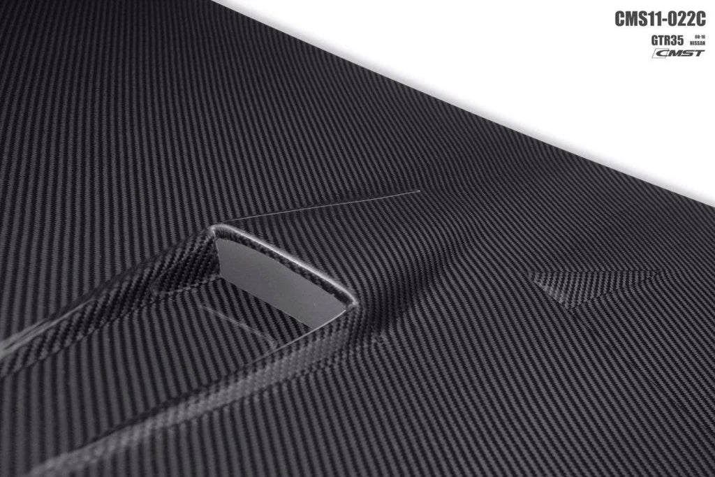 CMST Tuning Carbon Fiber Hood Bonnet for Nissan GTR GT-R R35 2008-2016 - Robot Bodykits