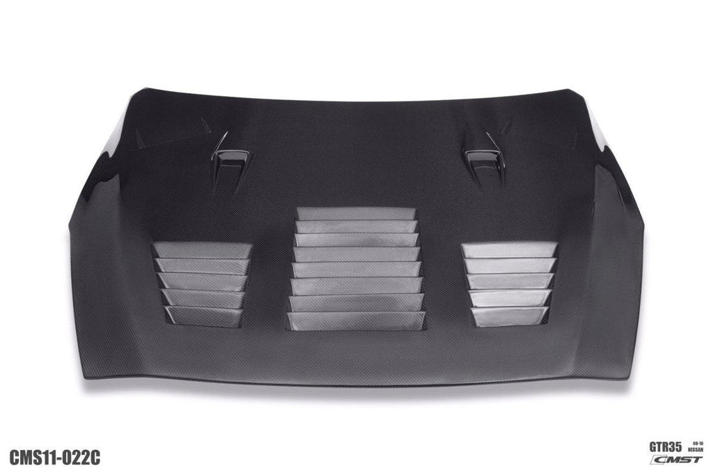 CMST Tuning Carbon Fiber Hood Bonnet for Nissan GTR GT-R R35 2008-2016 - Robot Bodykits
