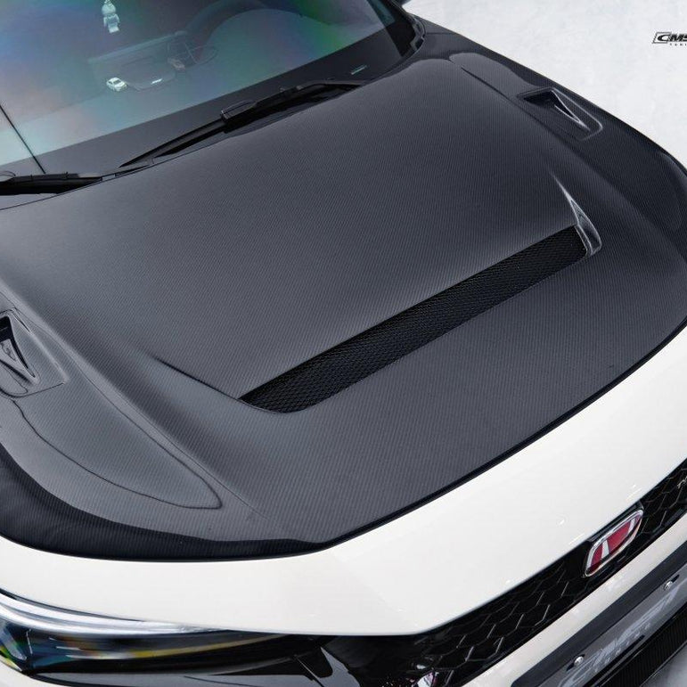 CMST Tuning V1 Hood Bonnet for Honda Civic Type - R FL5 2023 - 2025 Carbon Fiber Aftermarket Carbon Fiber Part / Bodykit - Robot Bodykits