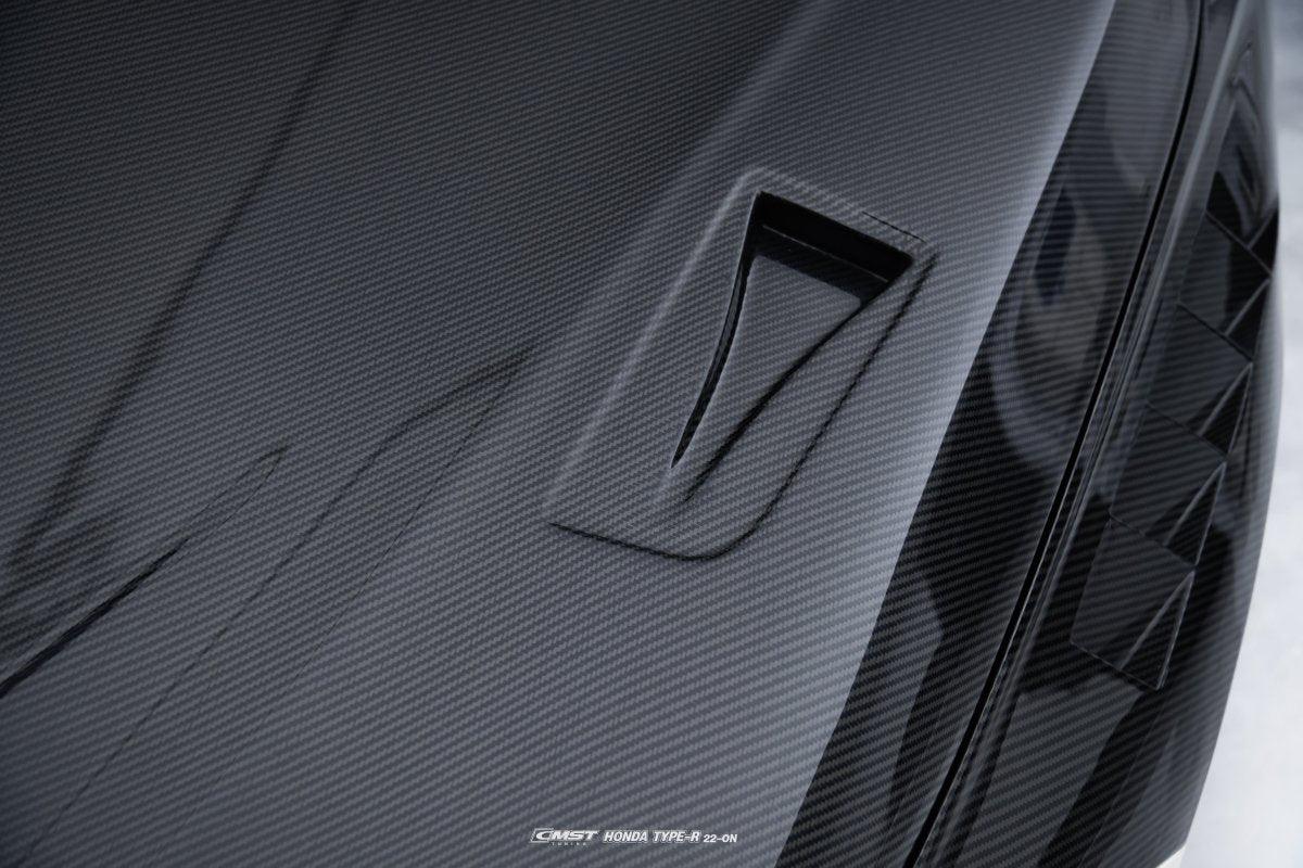 CMST Tuning V1 Hood Bonnet for Honda Civic Type - R FL5 2023 - 2025 Carbon Fiber Aftermarket Carbon Fiber Part / Bodykit - Robot Bodykits