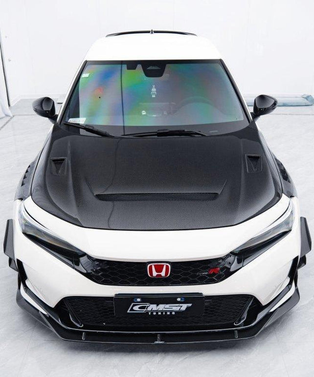 CMST Tuning V1 Hood Bonnet for Honda Civic Type - R FL5 2023 - 2025 Carbon Fiber Aftermarket Carbon Fiber Part / Bodykit - Robot Bodykits