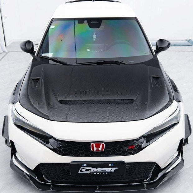 CMST Tuning V1 Hood Bonnet for Honda Civic Type - R FL5 2023 - 2025 Carbon Fiber Aftermarket Carbon Fiber Part / Bodykit - Robot Bodykits