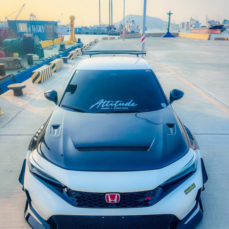 CMST Tuning V1 Hood Bonnet for Honda Civic Type - R FL5 2023 - 2025 Carbon Fiber Aftermarket Carbon Fiber Part / Bodykit - Robot Bodykits