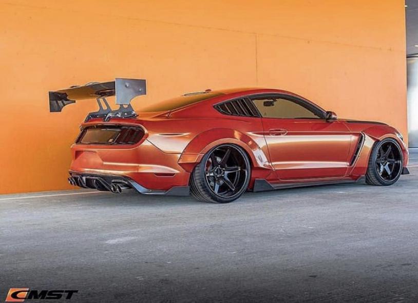 CMST Tuning Widebody Front & Rear Wheel Arches for Ford Mustang S550.1 2015- 2017 Aftermarket Carbon Fiber Part / Bodykit - Robot Bodykits