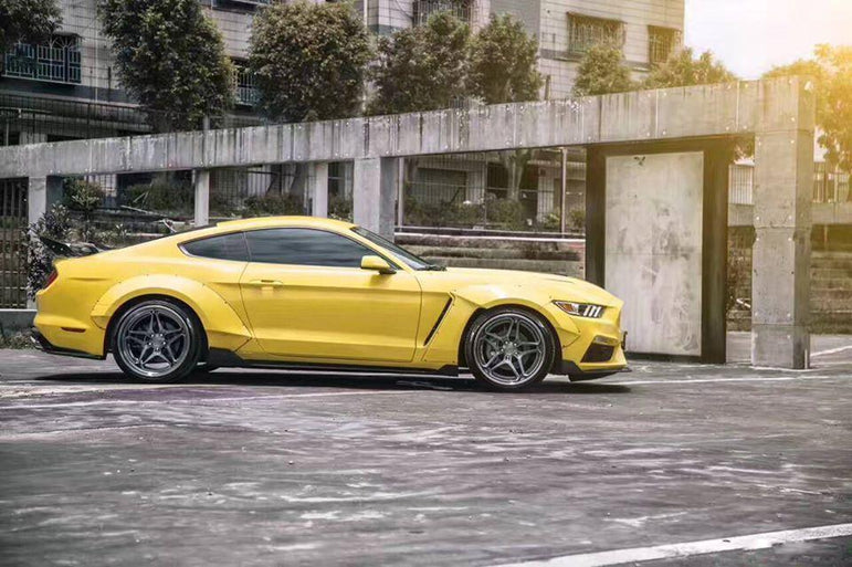 CMST Tuning Widebody Front & Rear Wheel Arches for Ford Mustang S550.1 2015- 2017 Aftermarket Carbon Fiber Part / Bodykit - Robot Bodykits