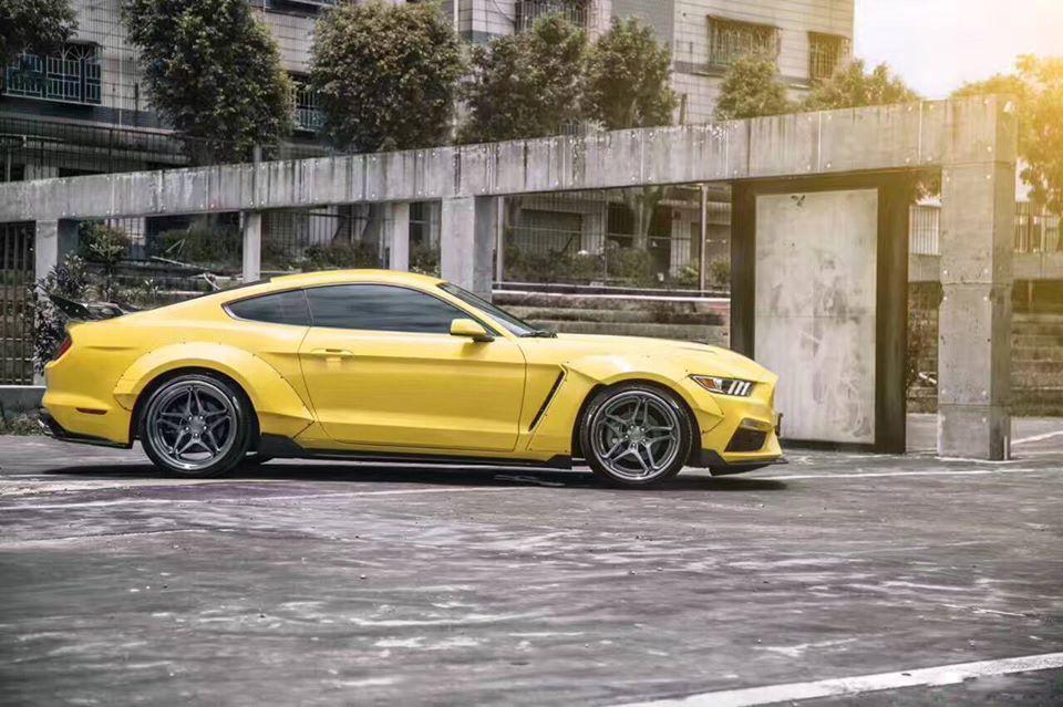 CMST Tuning Widebody Front & Rear Wheel Arches for Ford Mustang S550.1 2015- 2017 Aftermarket Carbon Fiber Part / Bodykit - Robot Bodykits