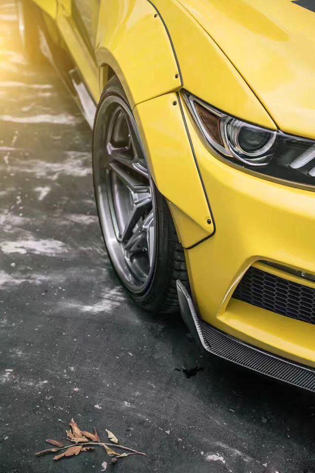 CMST Tuning Widebody Front & Rear Wheel Arches for Ford Mustang S550.1 2015- 2017 Aftermarket Carbon Fiber Part / Bodykit - Robot Bodykits