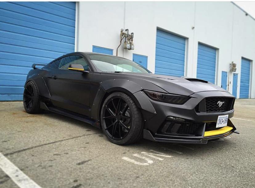 CMST Tuning Widebody Front & Rear Wheel Arches for Ford Mustang S550.1 2015- 2017 Aftermarket Carbon Fiber Part / Bodykit - Robot Bodykits