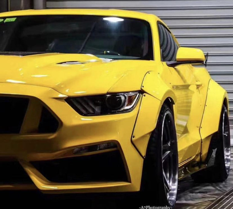 CMST Tuning Widebody Front & Rear Wheel Arches for Ford Mustang S550.1 2015- 2017 Aftermarket Carbon Fiber Part / Bodykit - Robot Bodykits