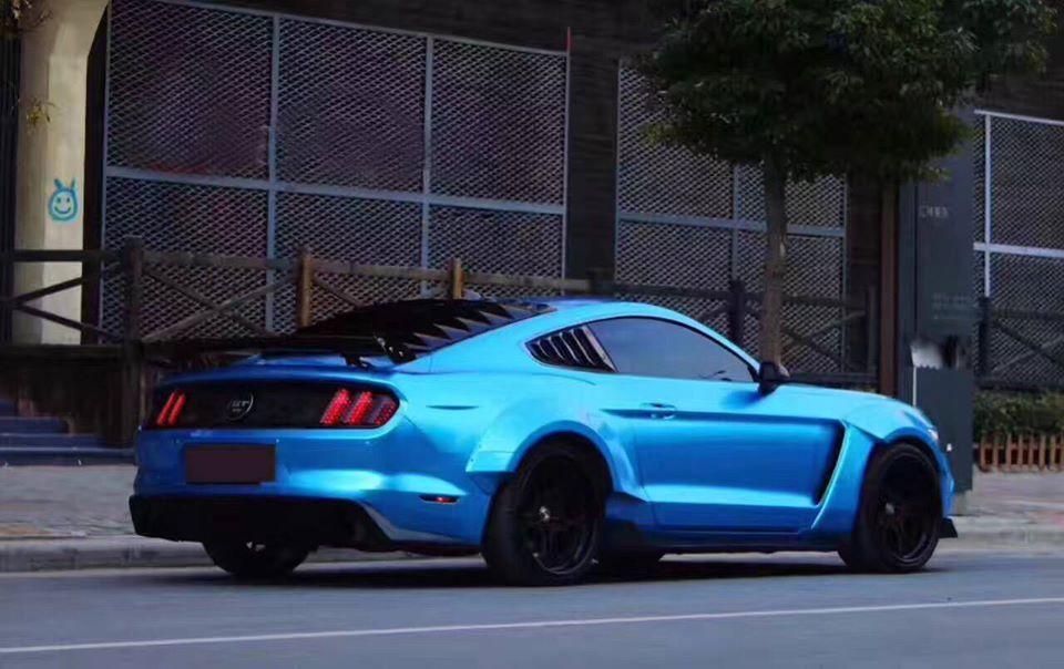 CMST Tuning Widebody Front & Rear Wheel Arches for Ford Mustang S550.1 2015- 2017 Aftermarket Carbon Fiber Part / Bodykit - Robot Bodykits