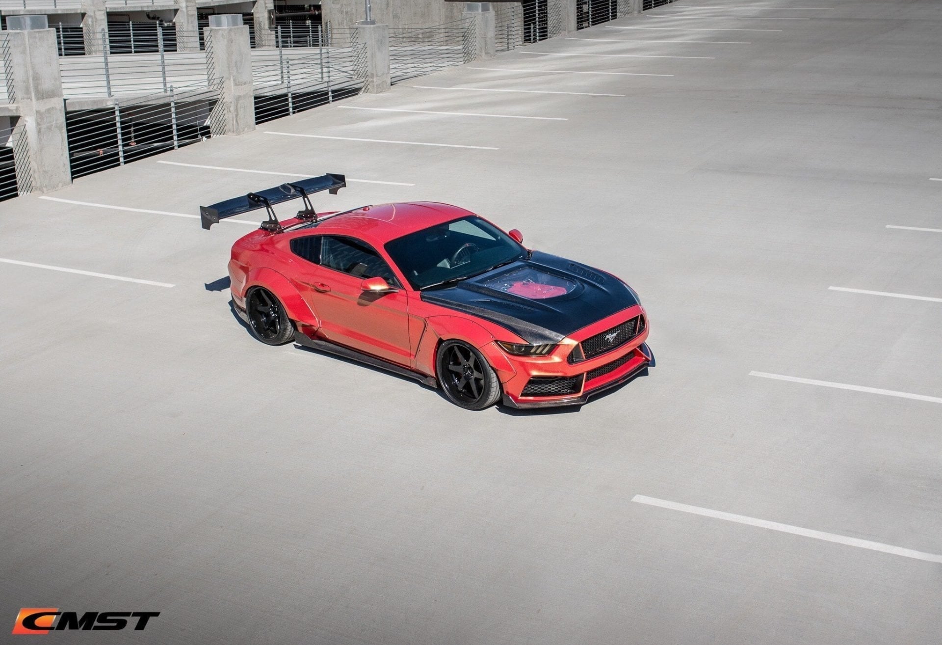 CMST Tuning Widebody Front & Rear Wheel Arches for Ford Mustang S550.1 2015- 2017 Aftermarket Carbon Fiber Part / Bodykit - Robot Bodykits