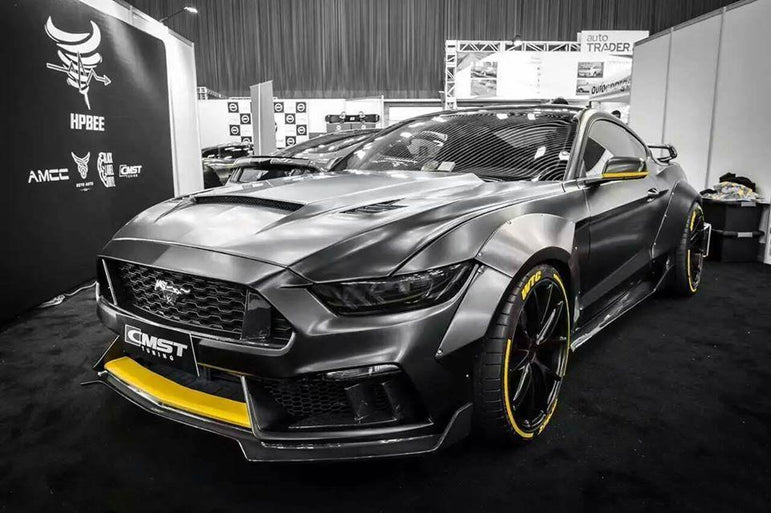 CMST Tuning Widebody Front & Rear Wheel Arches for Ford Mustang S550.1 2015- 2017 Aftermarket Carbon Fiber Part / Bodykit - Robot Bodykits