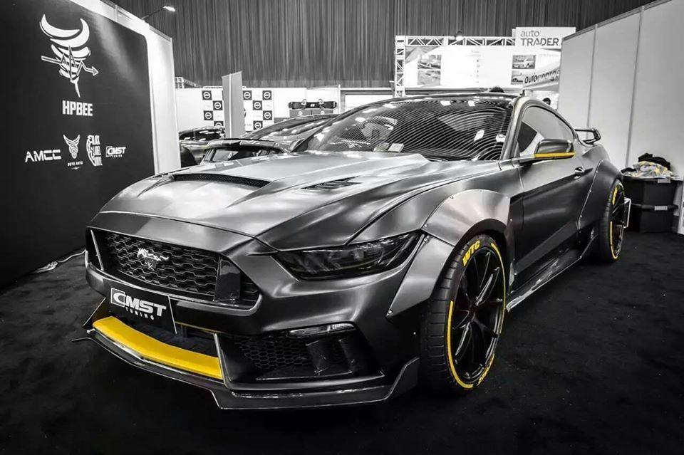 CMST Tuning Widebody Front & Rear Wheel Arches for Ford Mustang S550.1 2015- 2017 Aftermarket Carbon Fiber Part / Bodykit - Robot Bodykits