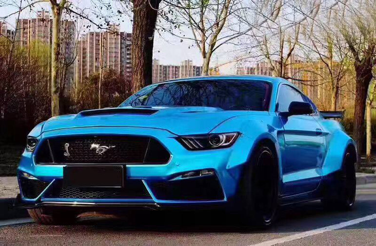 CMST Tuning Widebody Front & Rear Wheel Arches for Ford Mustang S550.1 2015- 2017 Aftermarket Carbon Fiber Part / Bodykit - Robot Bodykits
