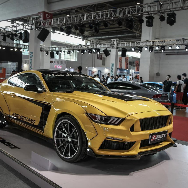CMST Tuning Widebody Front & Rear Wheel Arches for Ford Mustang S550.1 2015- 2017 Aftermarket Carbon Fiber Part / Bodykit - Robot Bodykits