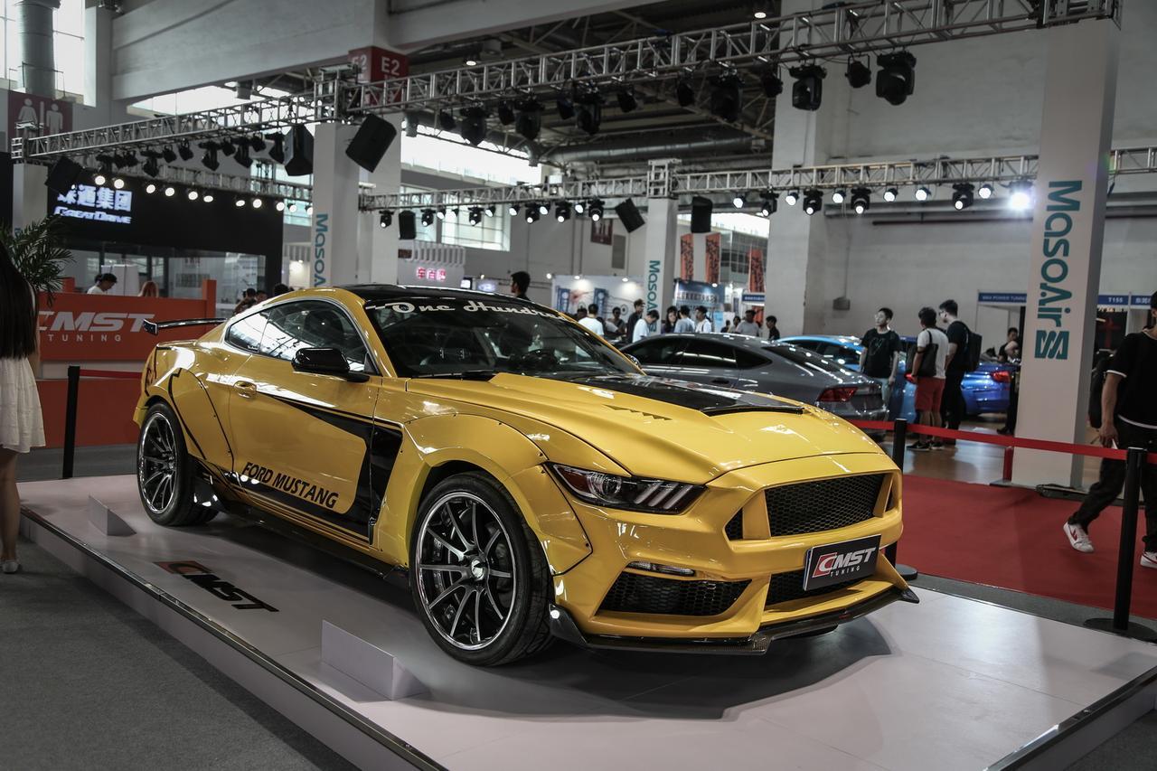 CMST Tuning Widebody Front & Rear Wheel Arches for Ford Mustang S550.1 2015- 2017 Aftermarket Carbon Fiber Part / Bodykit - Robot Bodykits