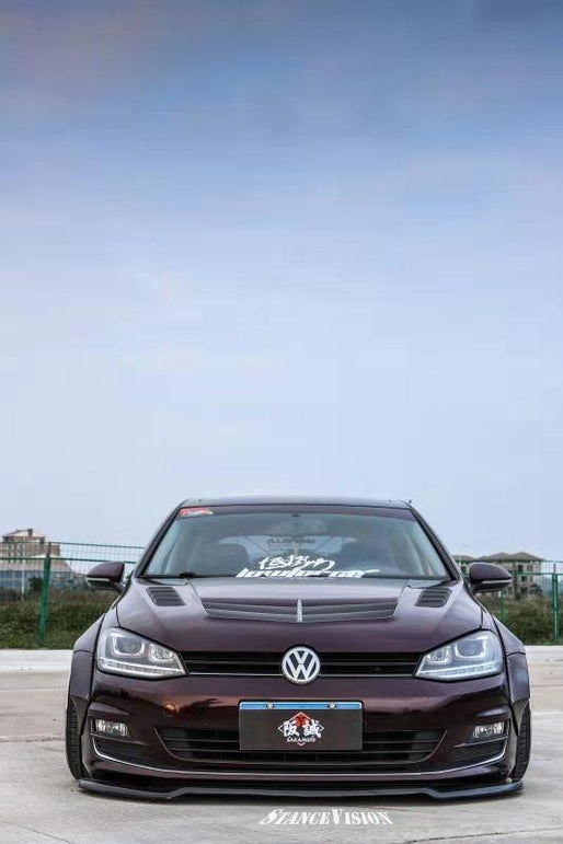 CMST Tuning Widebody Wheel Arches & Side Skirts for Volkswagen GTI Golf R MK7 MK7.5 Aftermarket Carbon Fiber Part / Bodykit - Robot Bodykits