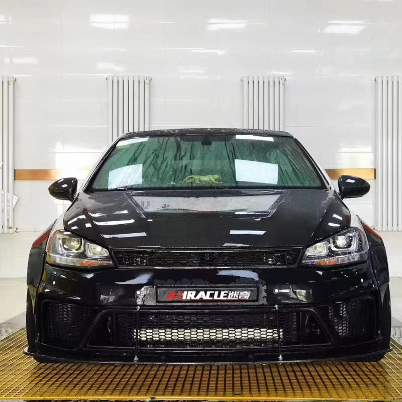 CMST Tuning Widebody Wheel Arches & Side Skirts for Volkswagen GTI Golf R MK7 MK7.5 Aftermarket Carbon Fiber Part / Bodykit - Robot Bodykits