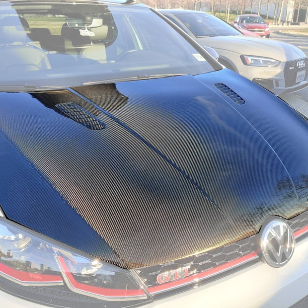 CMST Tuning Carbon Fiber Hood for Volkswagen GTI MK7 MK7.5