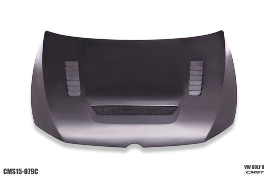 CMST Tuning Carbon Fiber Hood Bonnet Ver.1 for Volkswagen Golf & GTI & Golf R MK8 1620