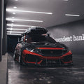 CMST Tuning Carbon Fiber Glass Transparent Hood Bonnet Ver.3  for Honda 10th Gen Civic - Robot Bodykits