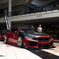 CMST Tuning Carbon Fiber Glass Transparent Hood Bonnet Ver.3  for Honda 10th Gen Civic - Robot Bodykits