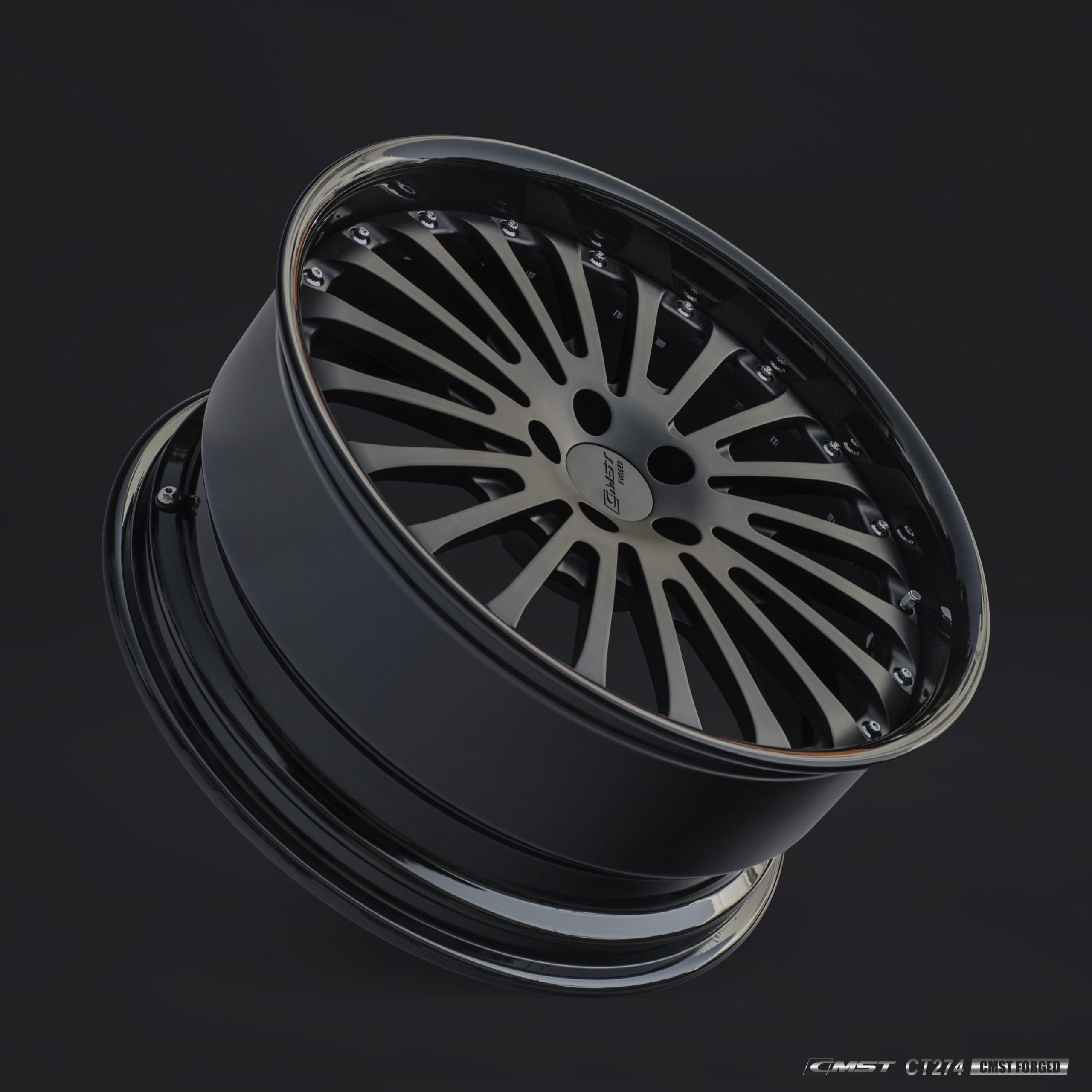 CMST 2-Piece Custom Forged Wheels CT274 - Robot Bodykits