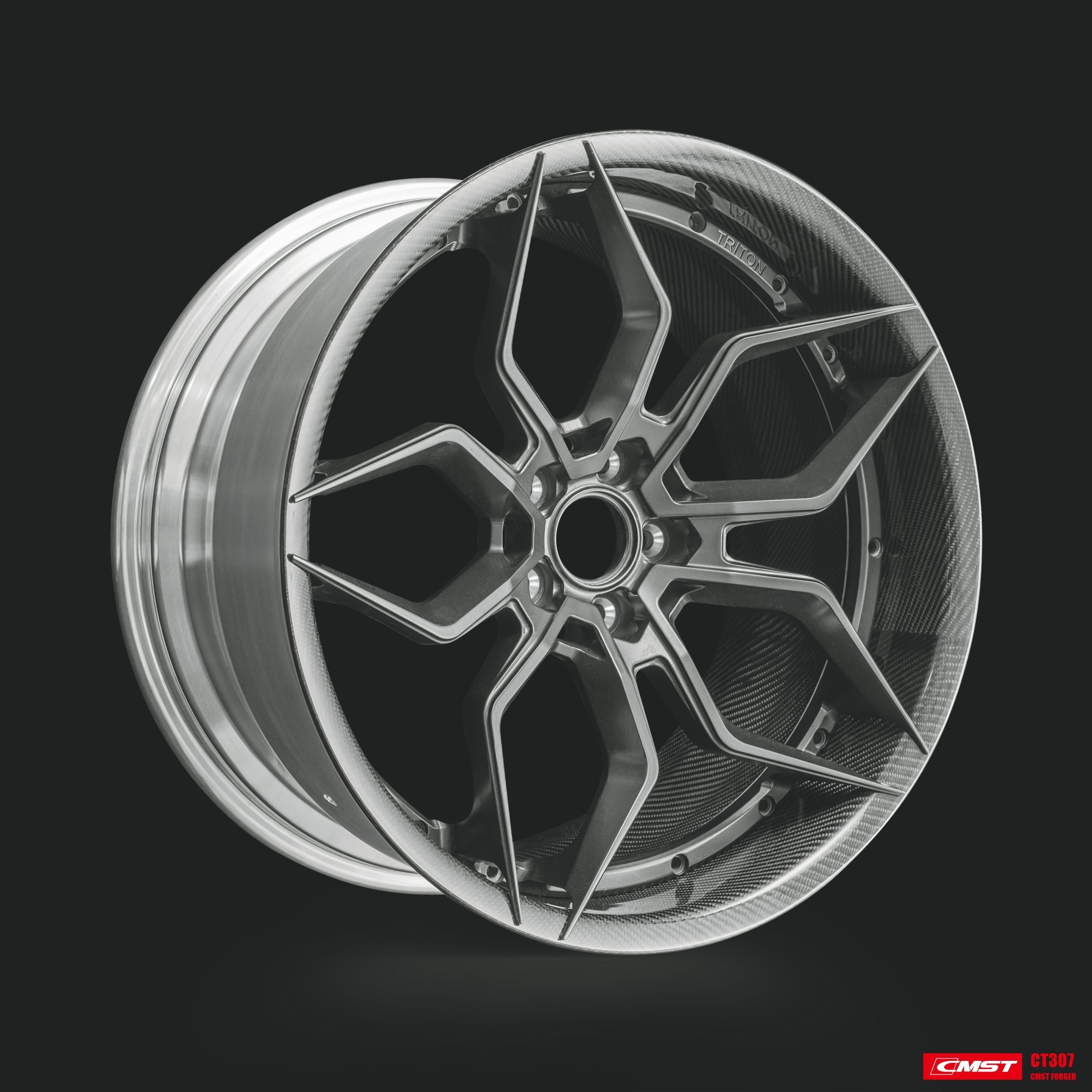 CMST 2-Piece Custom Forged Wheels CT307 - Robot Bodykits