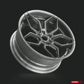 CMST 2-Piece Custom Forged Wheels CT307 - Robot Bodykits