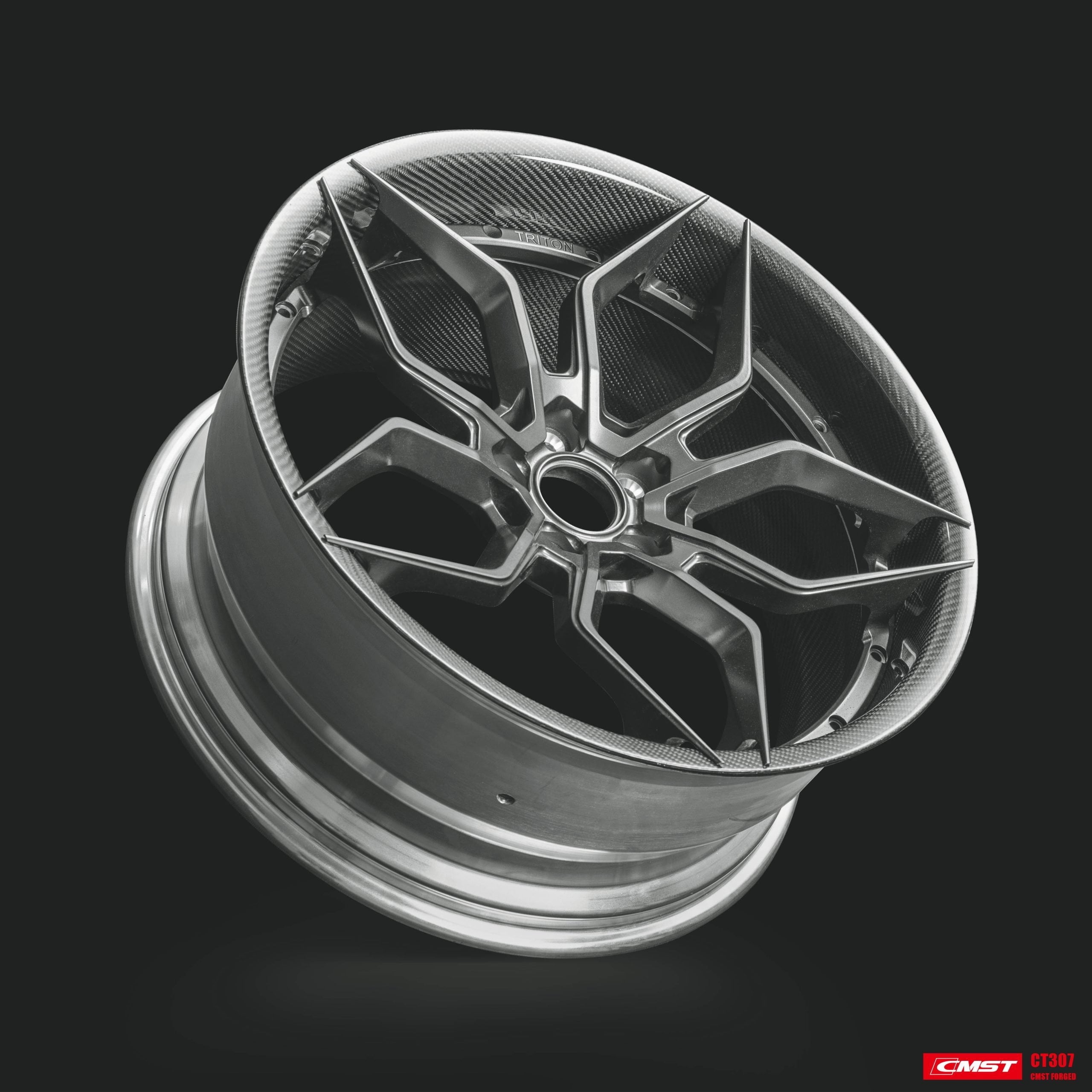 CMST 2-Piece Custom Forged Wheels CT307 - Robot Bodykits