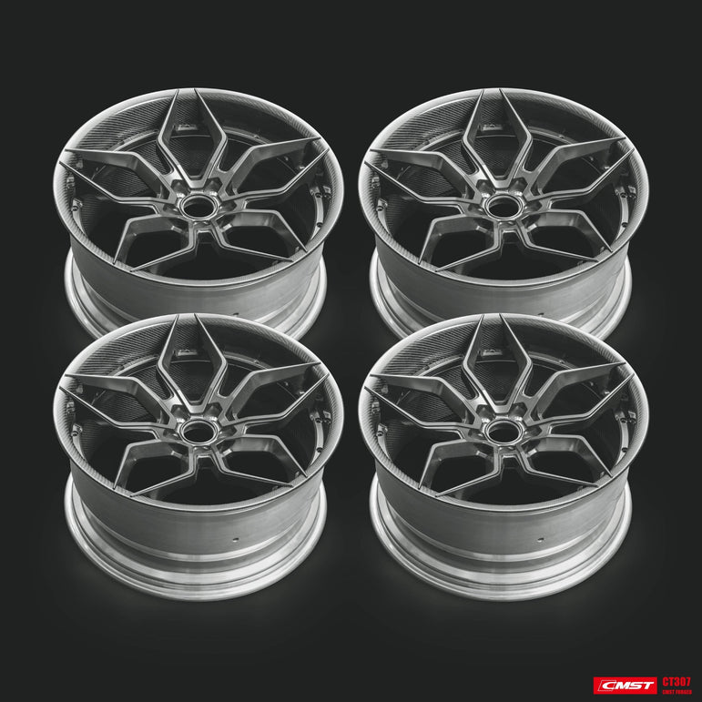 CMST 2-Piece Custom Forged Wheels CT307 - Robot Bodykits