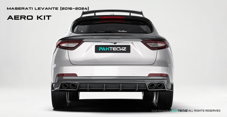 Maserati Levante Paktechz Full Dry Carbon Aerodynamics kit