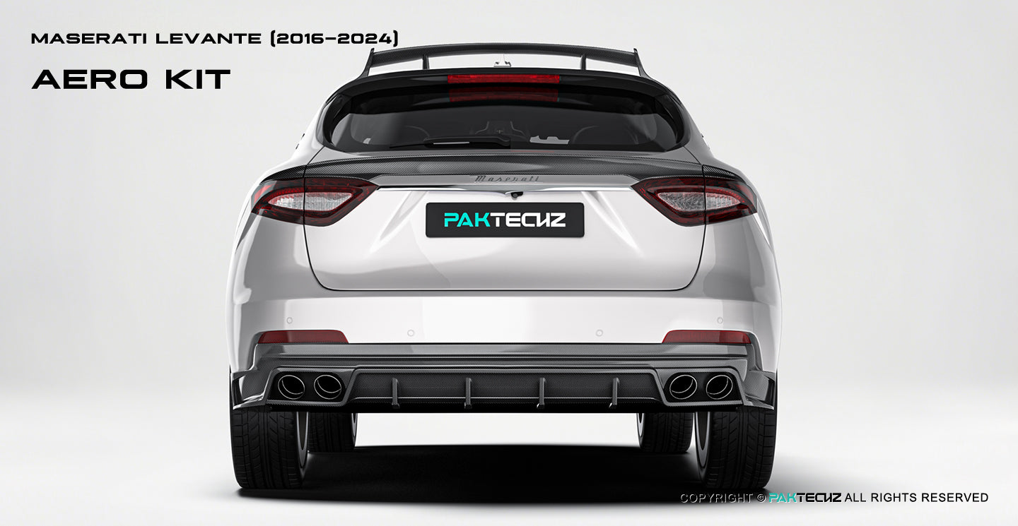 Maserati Levante Paktechz Full Dry Carbon Aerodynamics kit