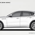 Maserati Levante Paktechz Full Dry Carbon Aerodynamics kit