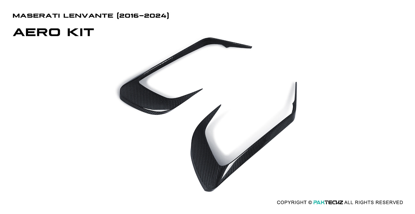 Maserati Levante Paktechz Full Dry Carbon Aerodynamics kit