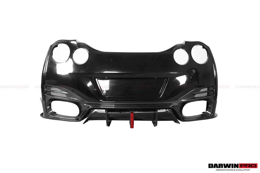 DarwinPRO 2008 - 2022 Nissan GTR R35 CBA & DBA & EBA BKSSII Style Partial Carbon Fiber Full Wide Body Kit Aftermarket Carbon Fiber Part / Bodykit - Robot Bodykits