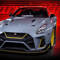 DarwinPRO 2008 - 2022 Nissan GTR R35 CBA & DBA & EBA BKSSII Style Partial Carbon Fiber Full Wide Body Kit Aftermarket Carbon Fiber Part / Bodykit - Robot Bodykits