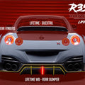 DarwinPRO 2008 - 2022 Nissan GTR R35 CBA & DBA & EBA BKSSII Style Partial Carbon Fiber Full Wide Body Kit Aftermarket Carbon Fiber Part / Bodykit - Robot Bodykits