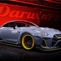 DarwinPRO 2008 - 2022 Nissan GTR R35 CBA & DBA & EBA BKSSII Style Partial Carbon Fiber Full Wide Body Kit Aftermarket Carbon Fiber Part / Bodykit - Robot Bodykits