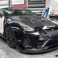 DarwinPRO 2008 - 2022 Nissan GTR R35 CBA & DBA & EBA BKSSII Style Partial Carbon Fiber Full Wide Body Kit Aftermarket Carbon Fiber Part / Bodykit - Robot Bodykits