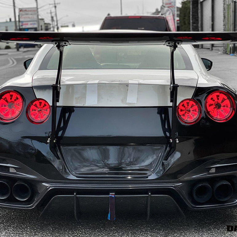DarwinPRO 2008 - 2022 Nissan GTR R35 CBA & DBA & EBA BKSSII Style Partial Carbon Fiber Full Wide Body Kit Aftermarket Carbon Fiber Part / Bodykit - Robot Bodykits