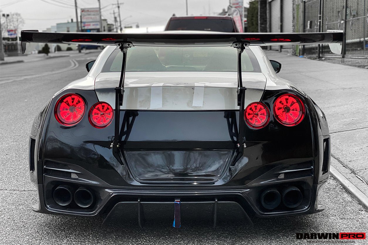 DarwinPRO 2008 - 2022 Nissan GTR R35 CBA & DBA & EBA BKSSII Style Partial Carbon Fiber Full Wide Body Kit Aftermarket Carbon Fiber Part / Bodykit - Robot Bodykits