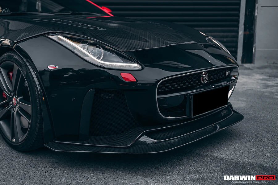 DarwinPRO 2013-2017 Jaguar F-Type Coupe & Convertible IMP Performance Partial Carbon Bodykit + Bonnet Aftermarket Carbon Fiber Part / Bodykit - Robot Bodykits