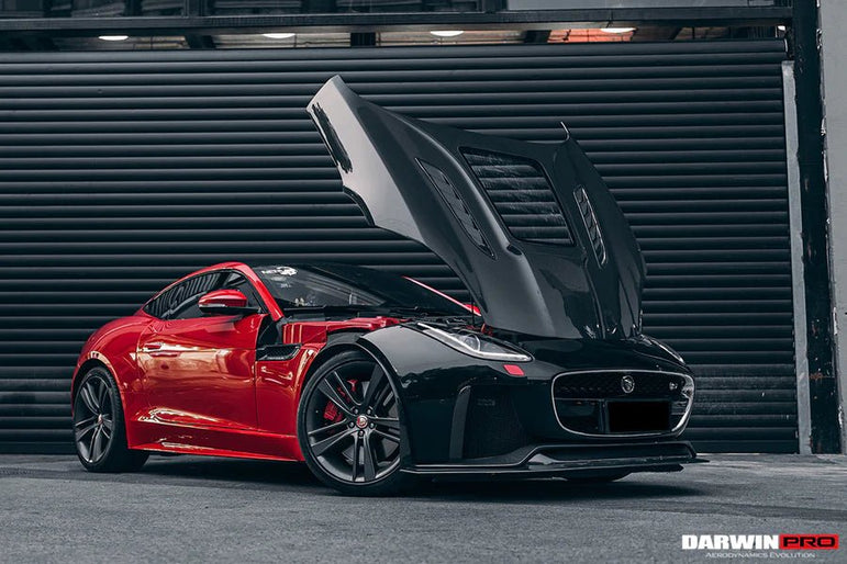 DarwinPRO 2013-2017 Jaguar F-Type Coupe & Convertible IMP Performance Partial Carbon Bodykit + Bonnet Aftermarket Carbon Fiber Part / Bodykit - Robot Bodykits