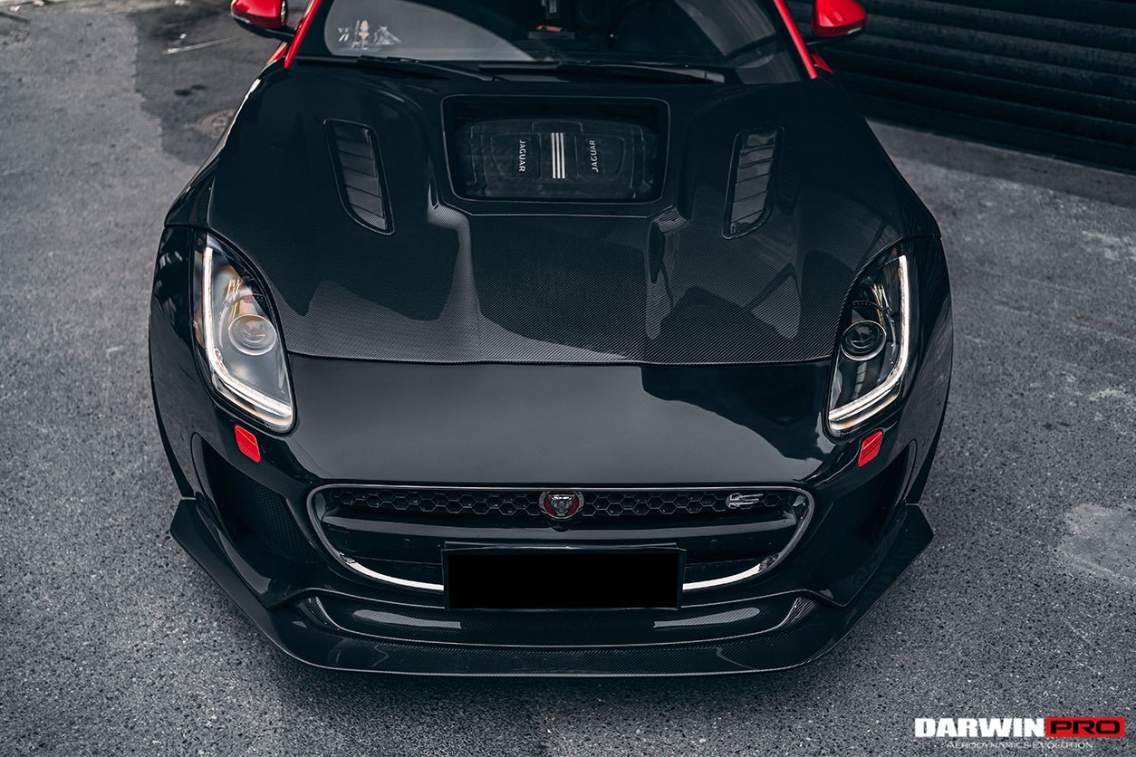 DarwinPRO 2013-2017 Jaguar F-Type Coupe & Convertible IMP Performance Partial Carbon Bodykit + Bonnet Aftermarket Carbon Fiber Part / Bodykit - Robot Bodykits