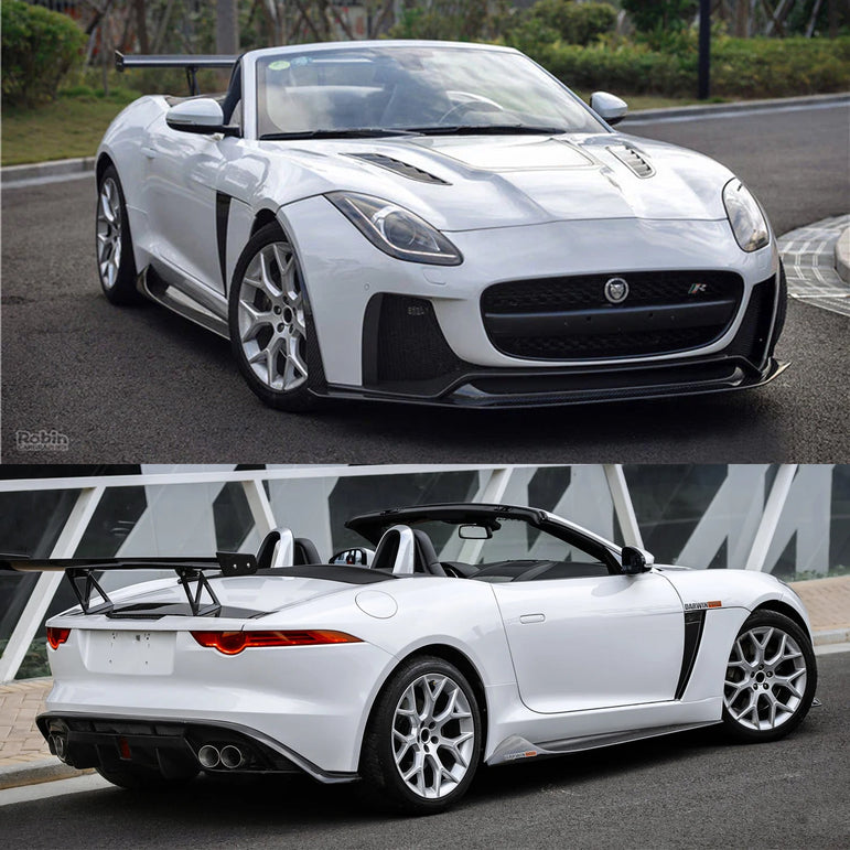 DarwinPRO 2013-2017 Jaguar F-Type Coupe & Convertible IMP Performance Partial Carbon Bodykit + Bonnet Aftermarket Carbon Fiber Part / Bodykit - Robot Bodykits