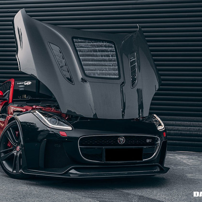 DarwinPRO 2013-2017 Jaguar F-Type Coupe & Convertible IMP Performance Partial Carbon Bodykit + Bonnet Aftermarket Carbon Fiber Part / Bodykit - Robot Bodykits
