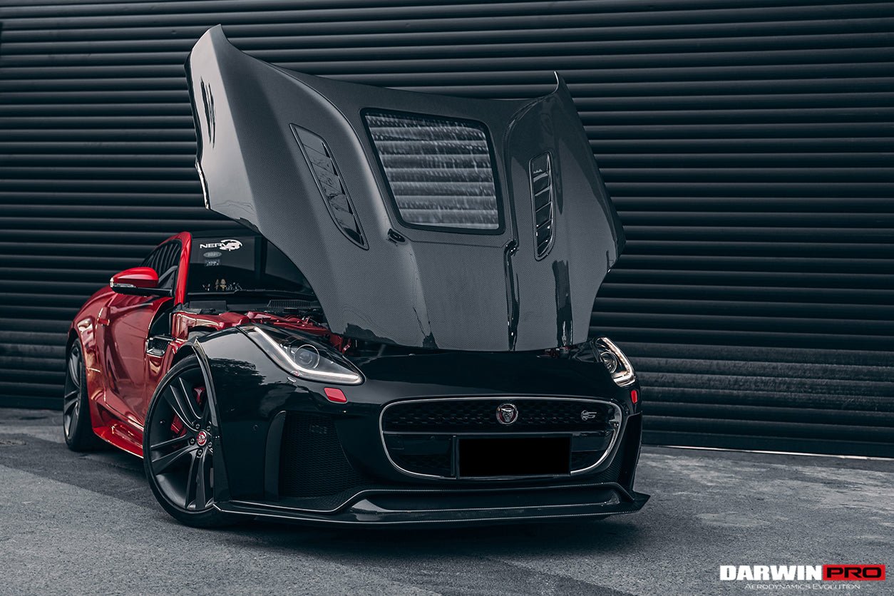 DarwinPRO 2013-2017 Jaguar F-Type Coupe & Convertible IMP Performance Partial Carbon Bodykit + Bonnet Aftermarket Carbon Fiber Part / Bodykit - Robot Bodykits